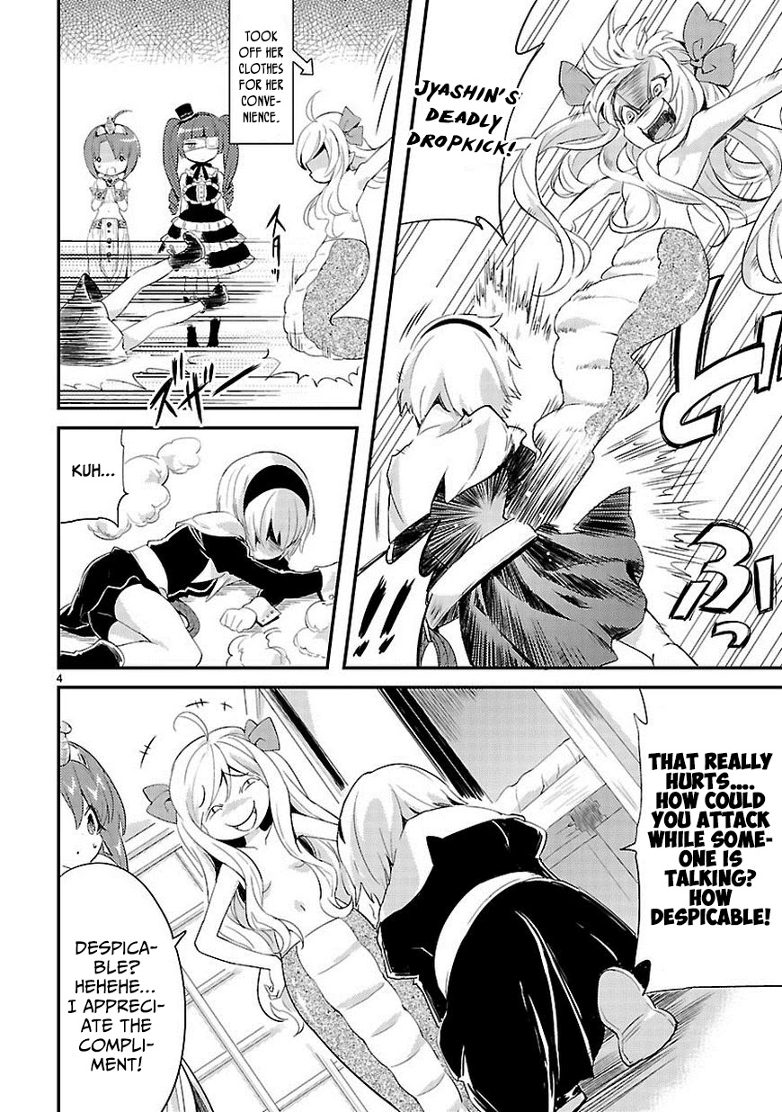 Jashin-chan Dropkick Chapter 15 page 4 - Chapter 15: Pretty Angel ❤ Pekora