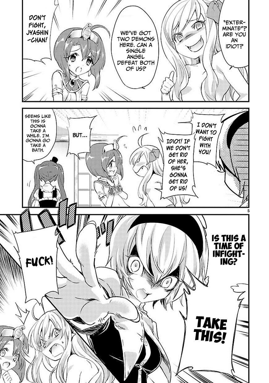 Jashin-chan Dropkick Chapter 15 page 5 - Chapter 15: Pretty Angel ❤ Pekora