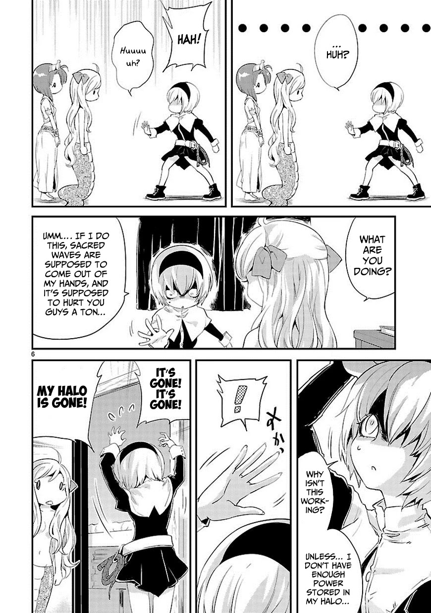 Jashin-chan Dropkick Chapter 15 page 6 - Chapter 15: Pretty Angel ❤ Pekora