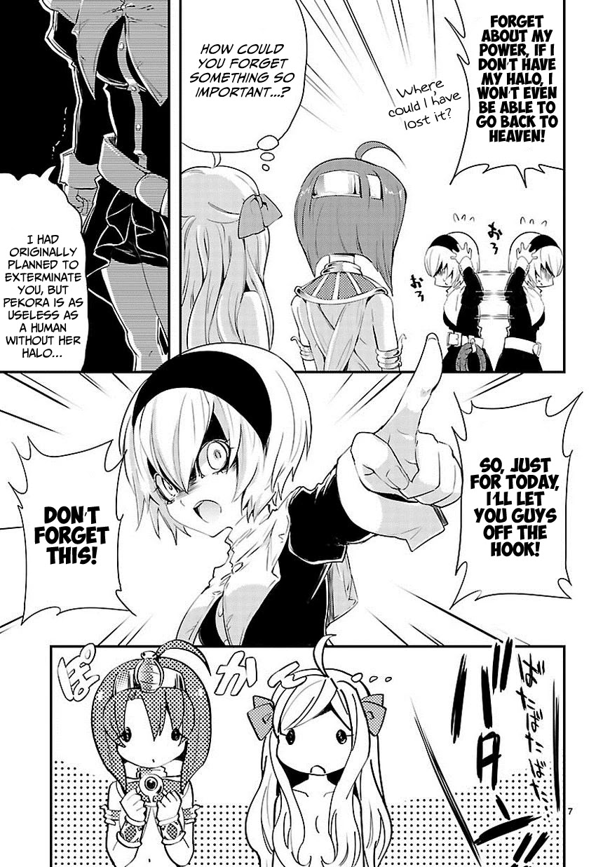Jashin-chan Dropkick Chapter 15 page 7 - Chapter 15: Pretty Angel ❤ Pekora