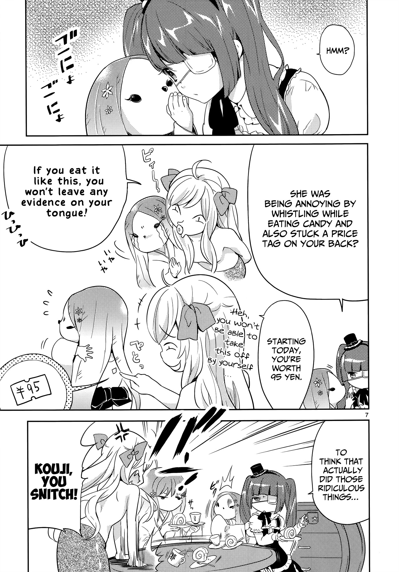 Jashin-chan Dropkick Chapter 16 page 8 - Chapter 16: The Imouto Named Kouji