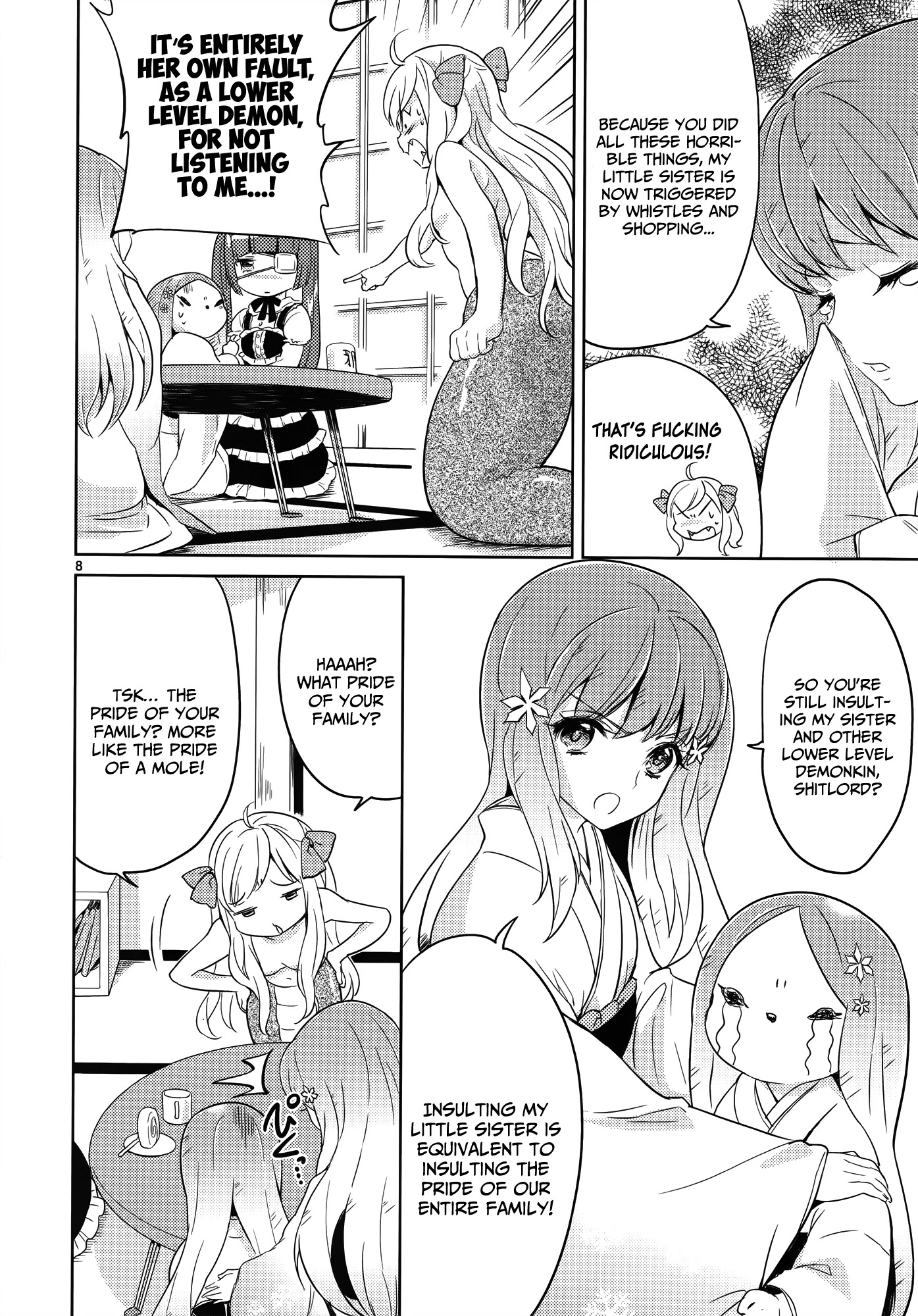 Jashin-chan Dropkick Chapter 16 page 9 - Chapter 16: The Imouto Named Kouji