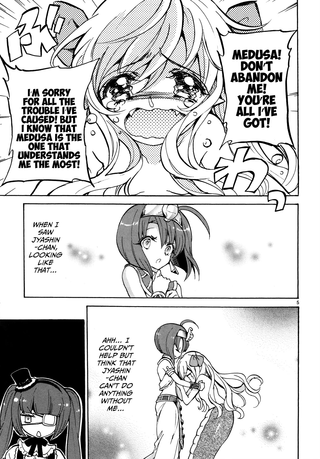 Jashin-chan Dropkick Chapter 17 page 6 - Chapter 17: Two Good Friends