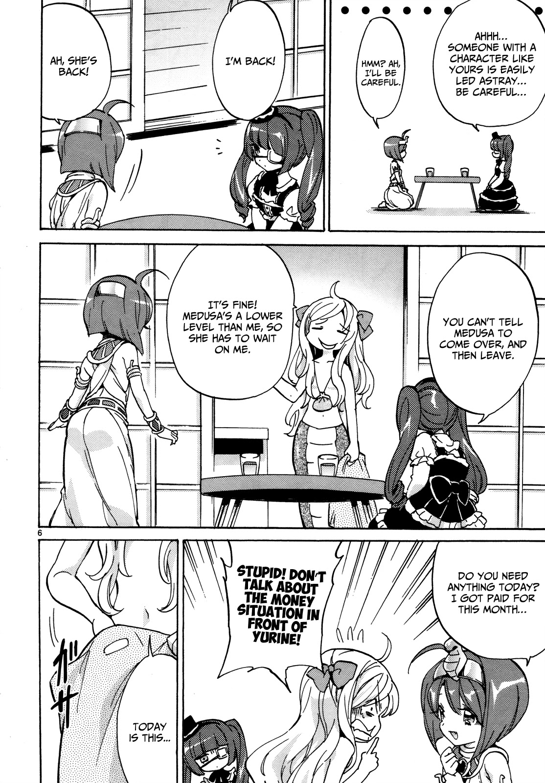 Jashin-chan Dropkick Chapter 17 page 7 - Chapter 17: Two Good Friends