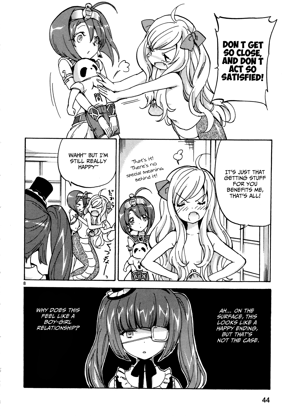 Jashin-chan Dropkick Chapter 17 page 9 - Chapter 17: Two Good Friends