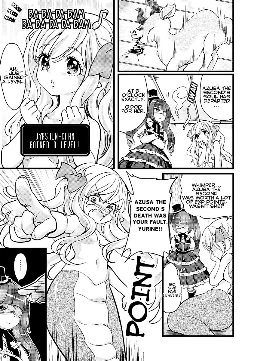 Jashin-chan Dropkick Chapter 2 page 5 - Chapter 2: Azusa the Second Arrives, and Dies