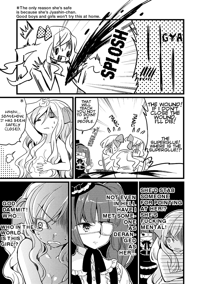 Jashin-chan Dropkick Chapter 2 page 7 - Chapter 2: Azusa the Second Arrives, and Dies