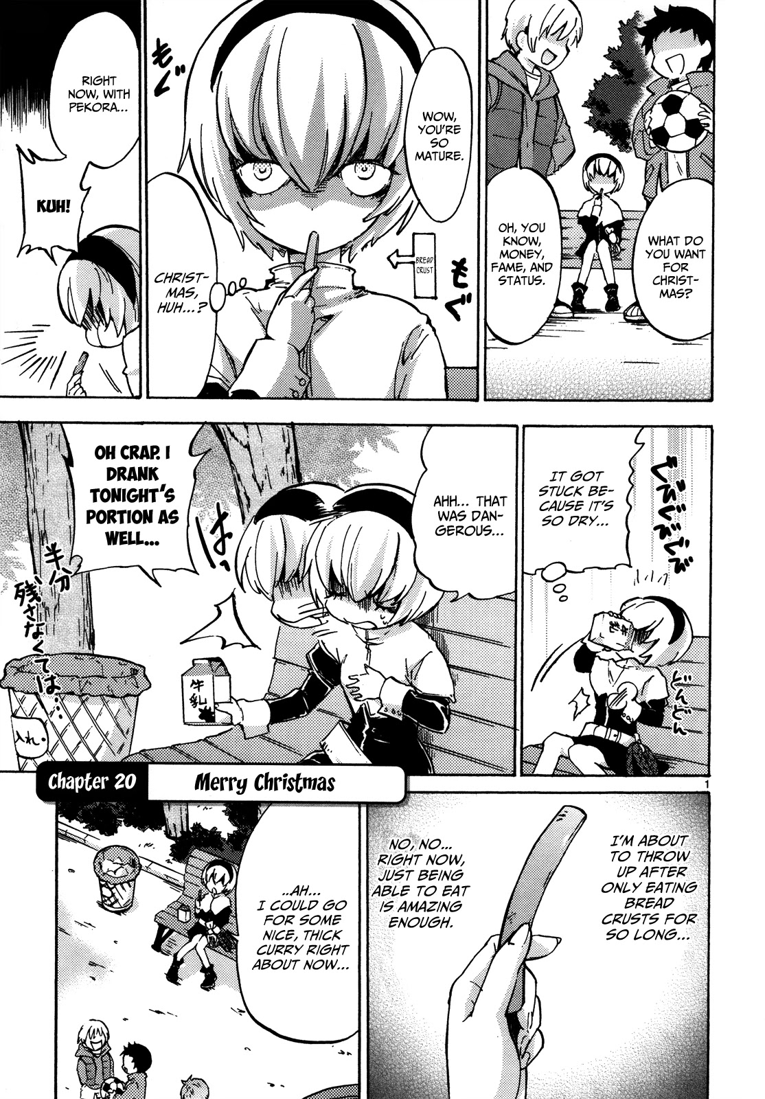 Jashin-chan Dropkick Chapter 20 page 2 - Chapter 20: Merry Christmas