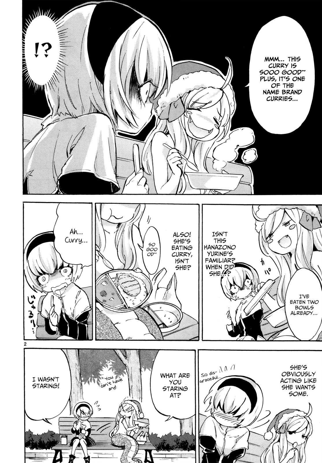 Jashin-chan Dropkick Chapter 20 page 3 - Chapter 20: Merry Christmas