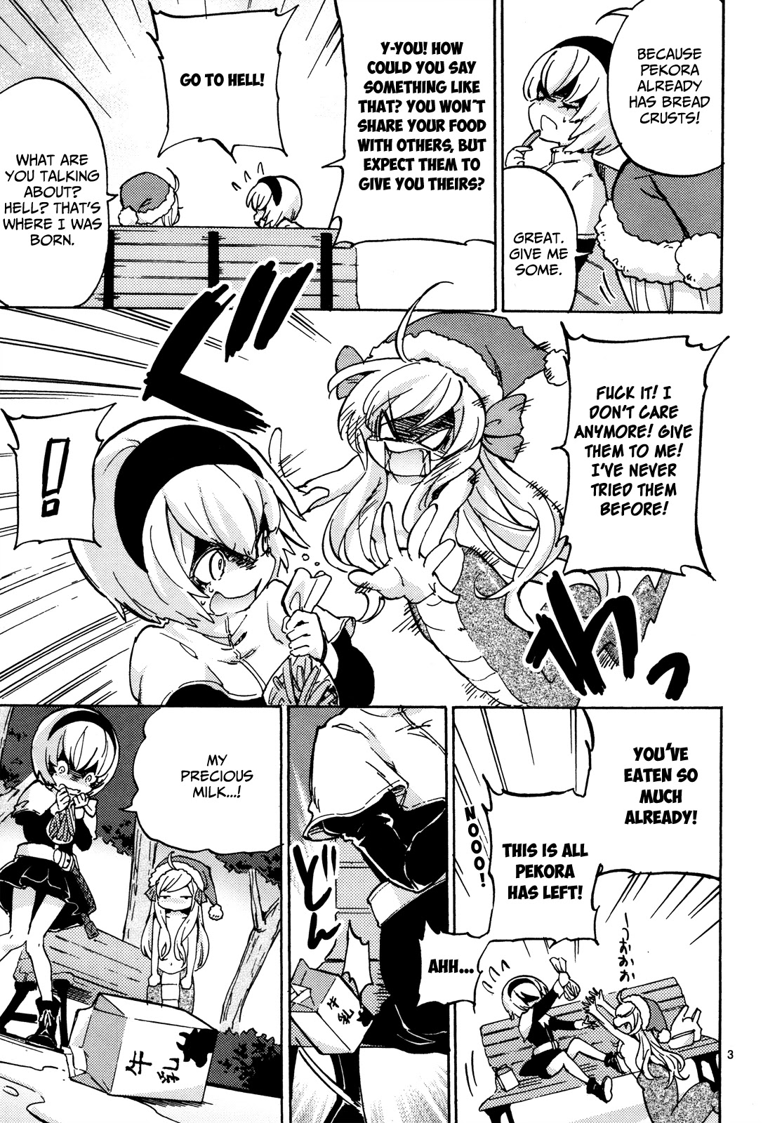 Jashin-chan Dropkick Chapter 20 page 4 - Chapter 20: Merry Christmas