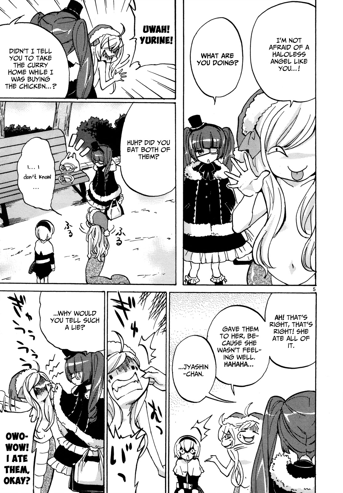 Jashin-chan Dropkick Chapter 20 page 6 - Chapter 20: Merry Christmas