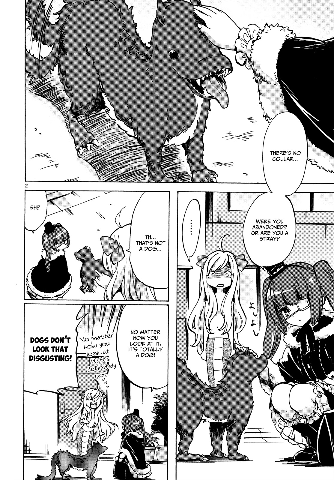 Jashin-chan Dropkick Chapter 21 page 3 - Chapter 21: The Beast of Gevaudon