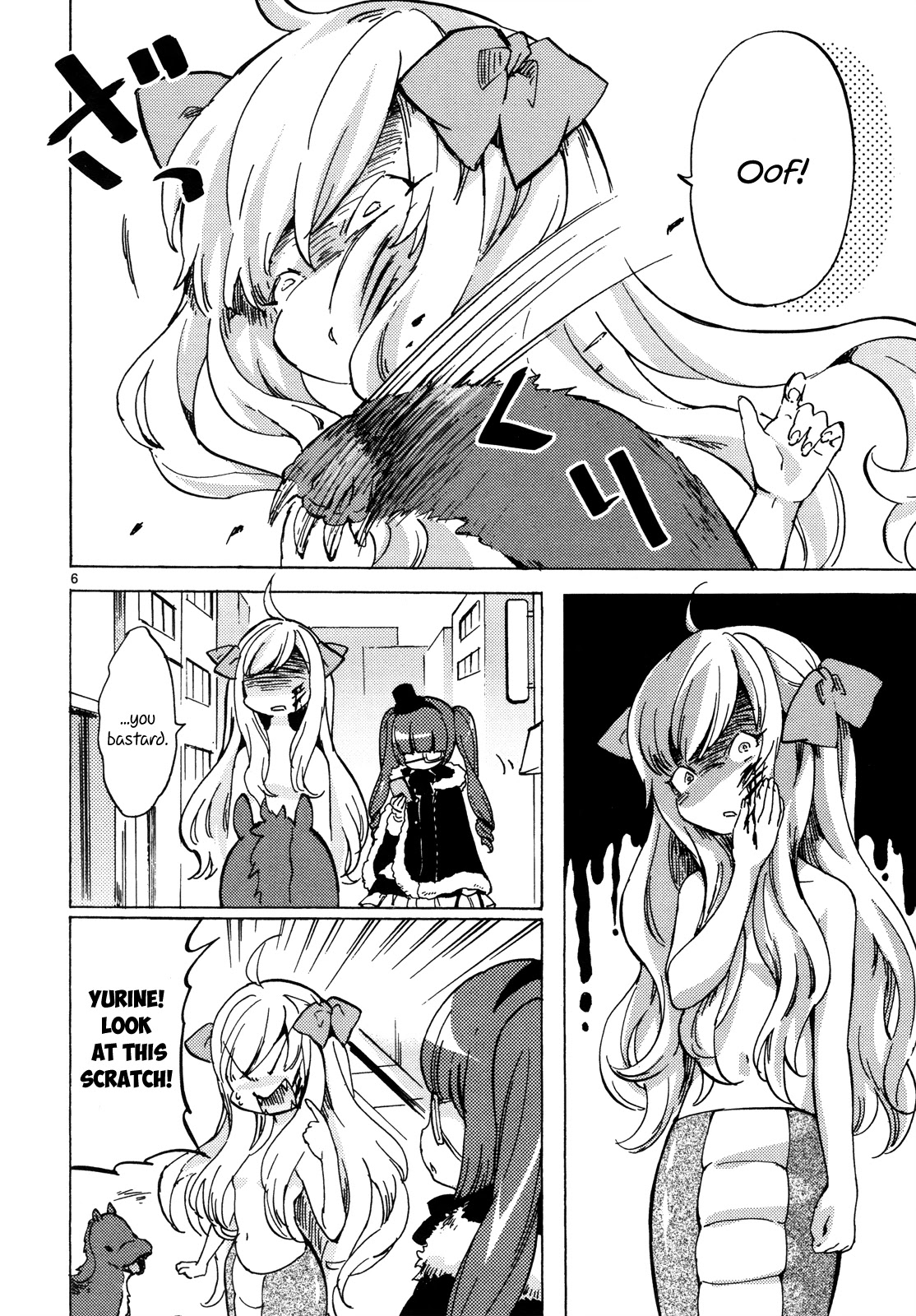 Jashin-chan Dropkick Chapter 21 page 7 - Chapter 21: The Beast of Gevaudon
