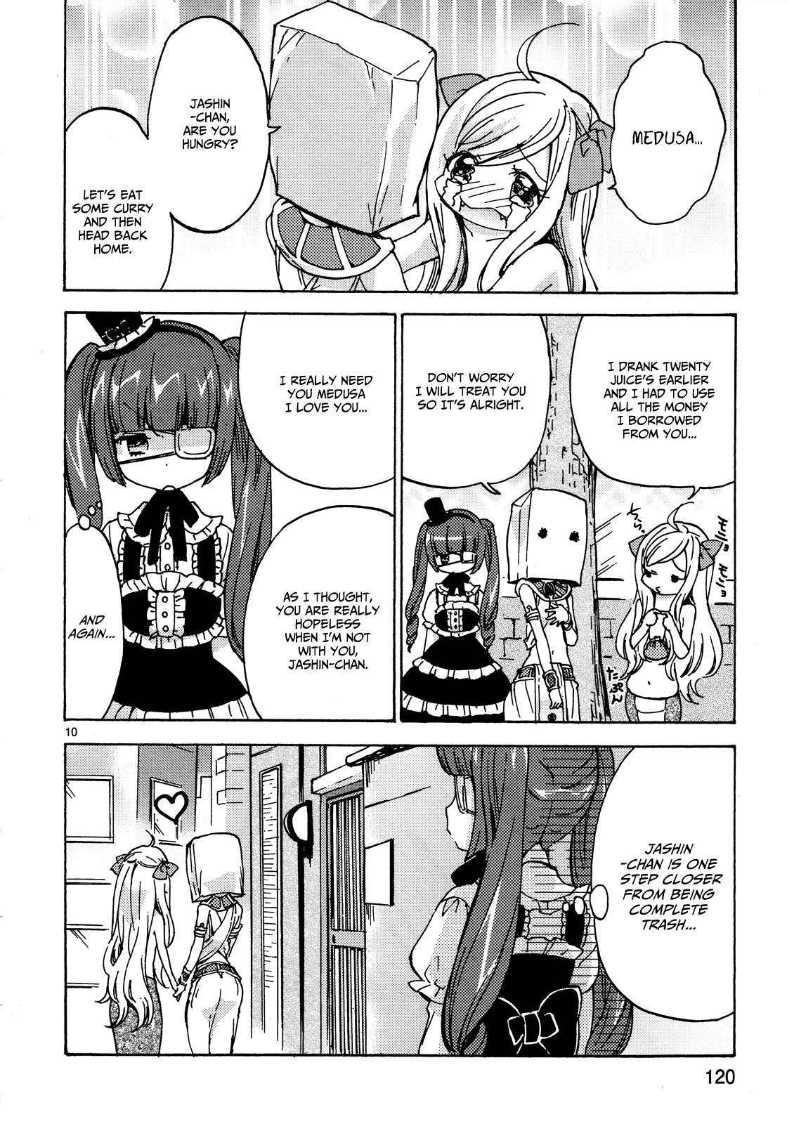 Jashin-chan Dropkick Chapter 24 page 11 - Chapter 24: She is my ATM!