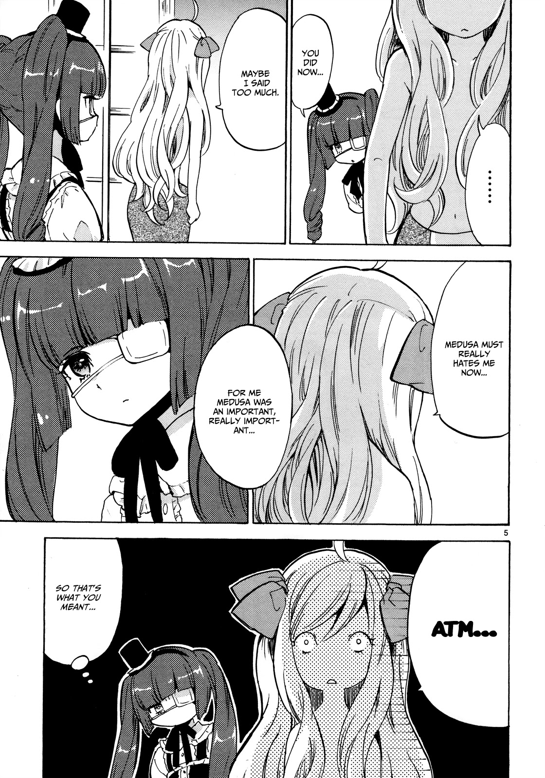 Jashin-chan Dropkick Chapter 24 page 6 - Chapter 24: She is my ATM!