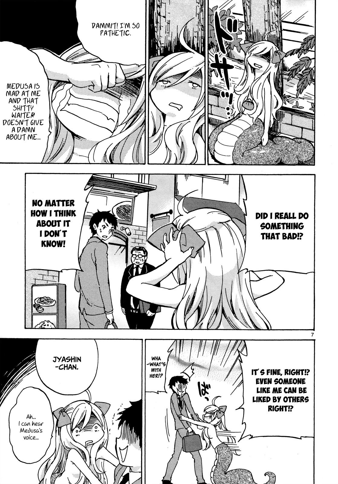Jashin-chan Dropkick Chapter 24 page 8 - Chapter 24: She is my ATM!
