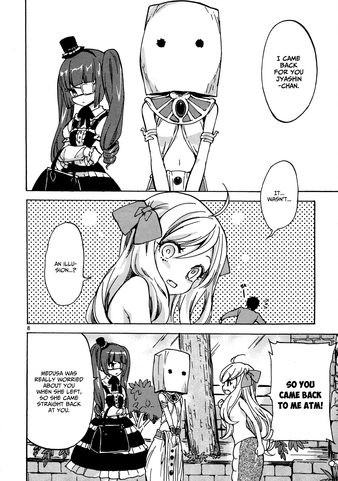 Jashin-chan Dropkick Chapter 24 page 9 - Chapter 24: She is my ATM!