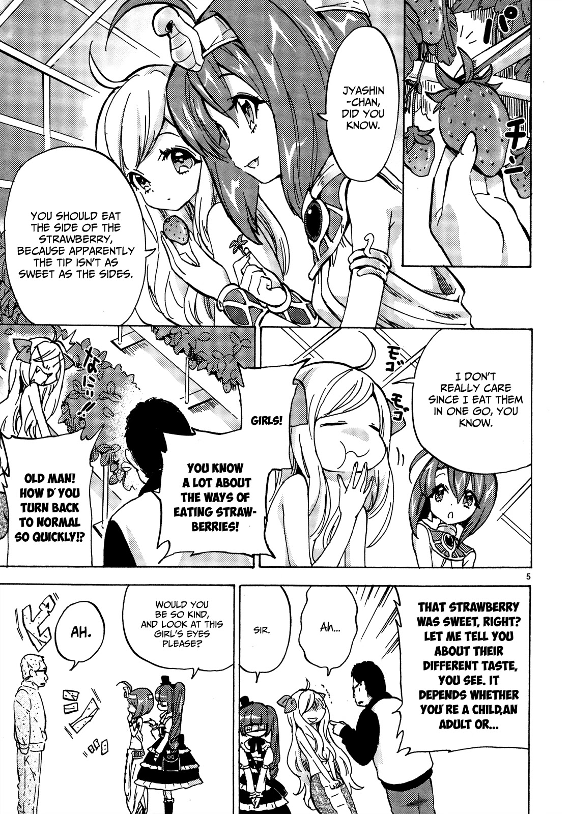 Jashin-chan Dropkick Chapter 25 page 6 - Chapter 25: Strawberry Hunters