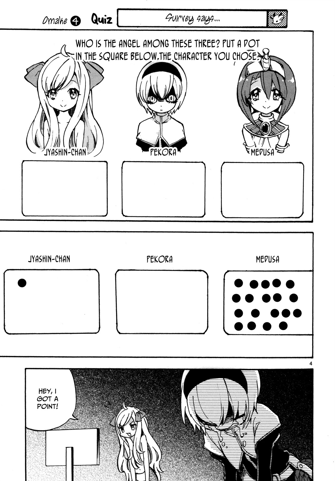 Jashin-chan Dropkick Chapter 26 page 13 - Chapter 26: Jyashin-chan is a suspect