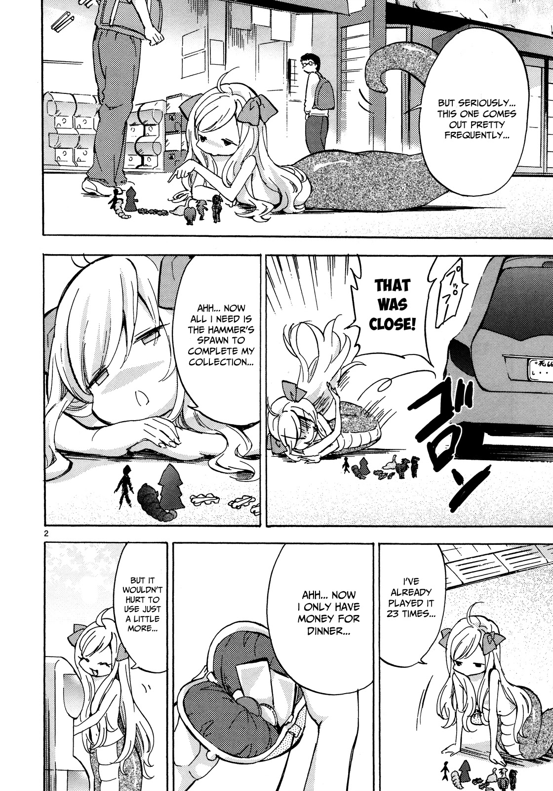 Jashin-chan Dropkick Chapter 26 page 3 - Chapter 26: Jyashin-chan is a suspect