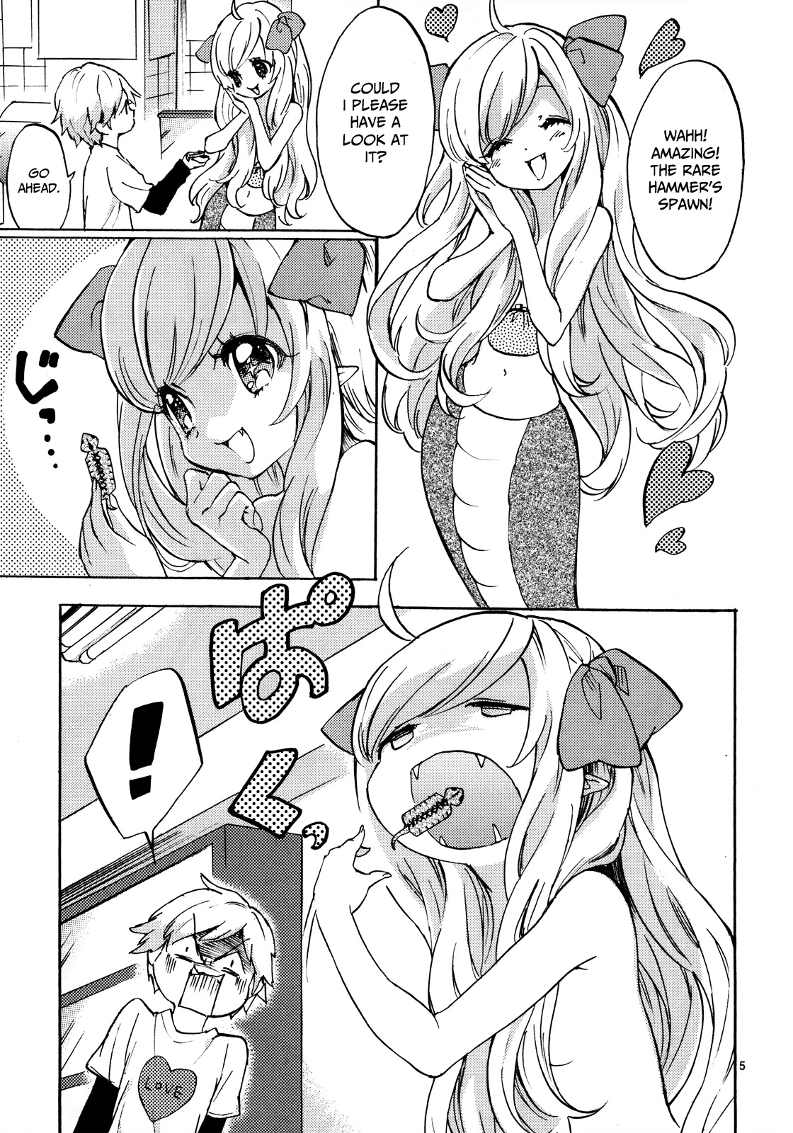 Jashin-chan Dropkick Chapter 26 page 6 - Chapter 26: Jyashin-chan is a suspect