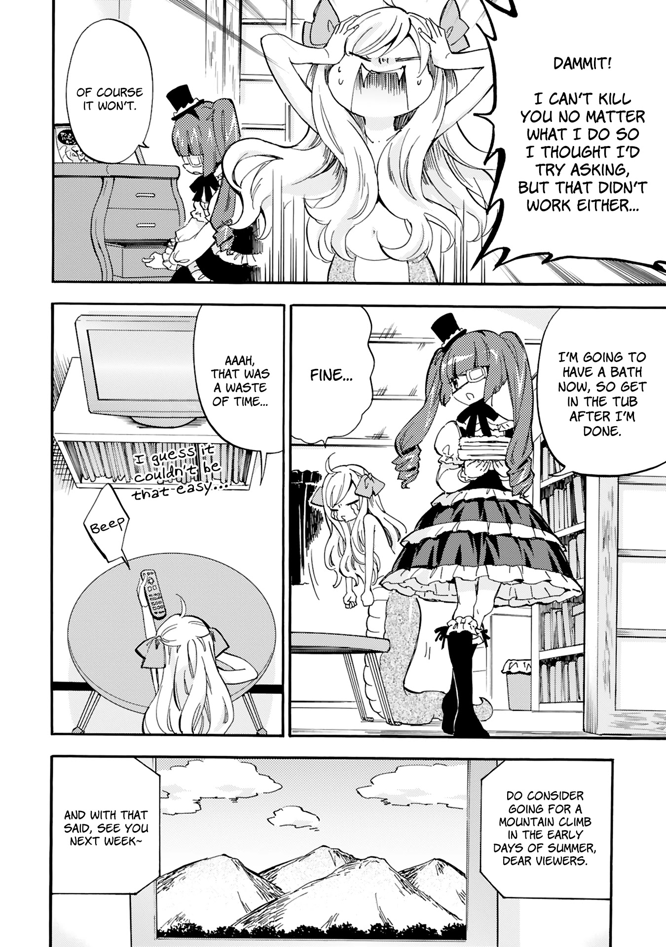 Jashin-chan Dropkick Chapter 28 page 2 - Chapter 28: Climber's High