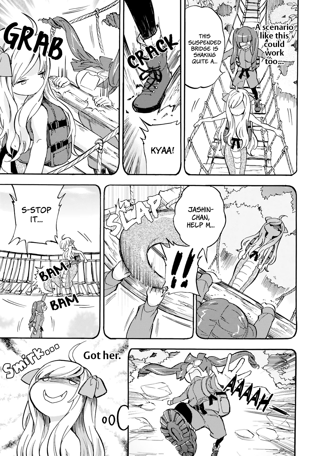 Jashin-chan Dropkick Chapter 28 page 5 - Chapter 28: Climber's High