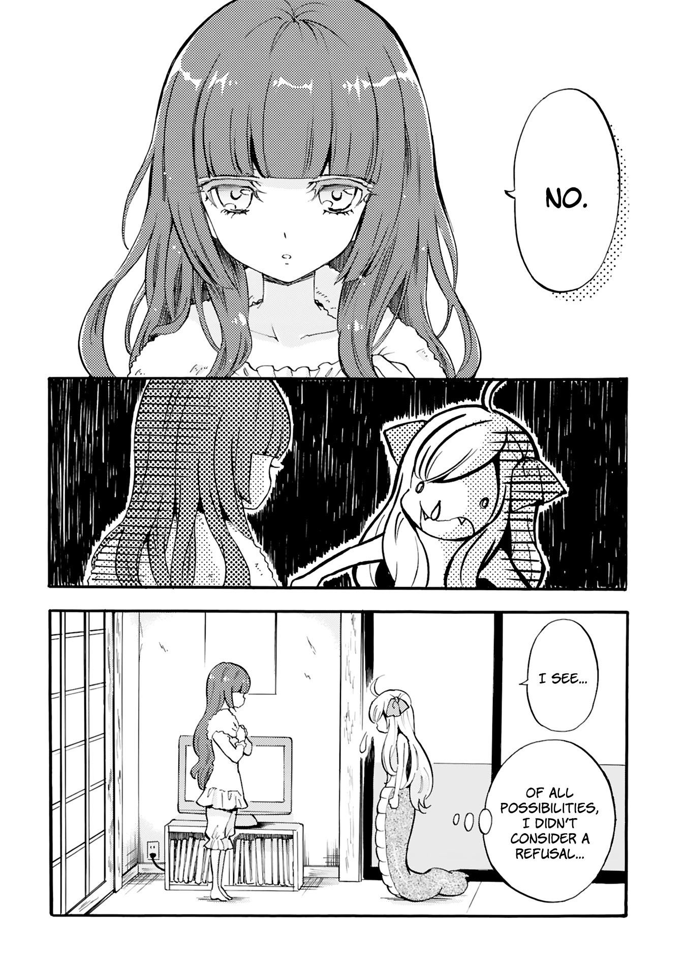 Jashin-chan Dropkick Chapter 28 page 8 - Chapter 28: Climber's High