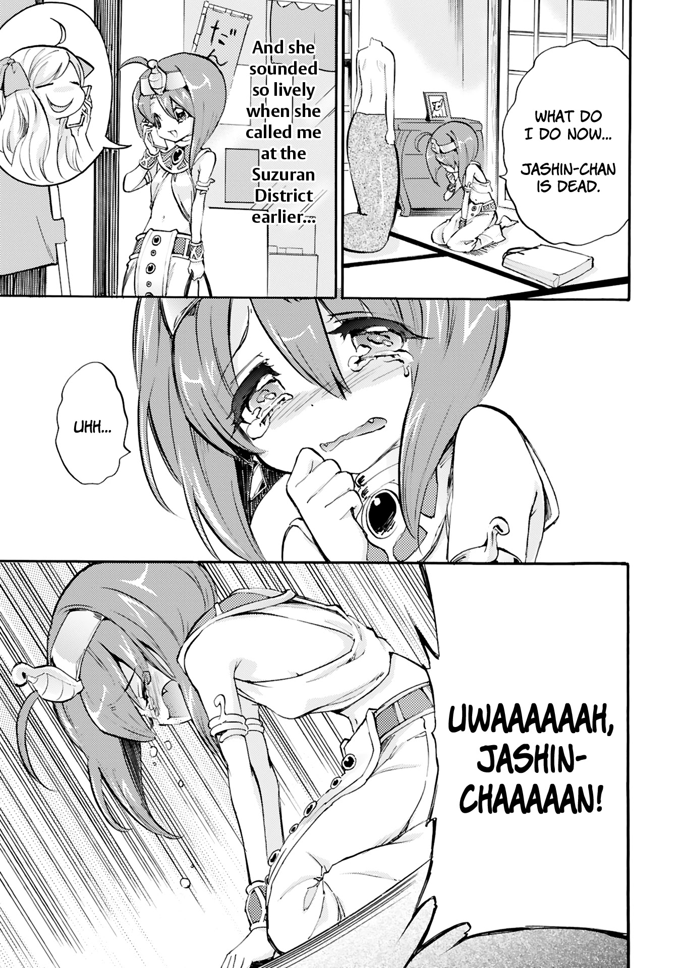 Jashin-chan Dropkick Chapter 29 page 3 - Chapter 29: Super Angry Medusa-chan