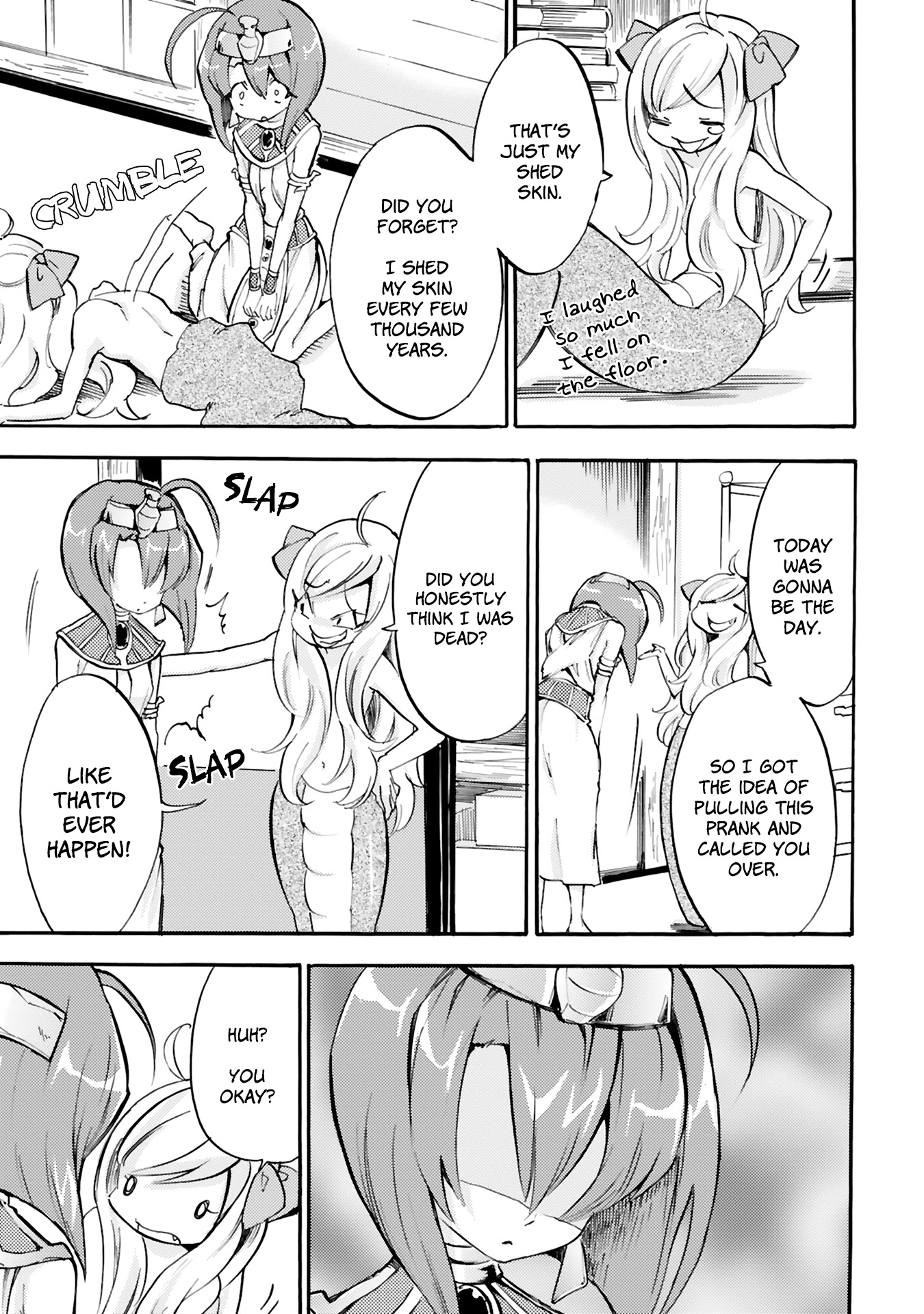 Jashin-chan Dropkick Chapter 29 page 5 - Chapter 29: Super Angry Medusa-chan
