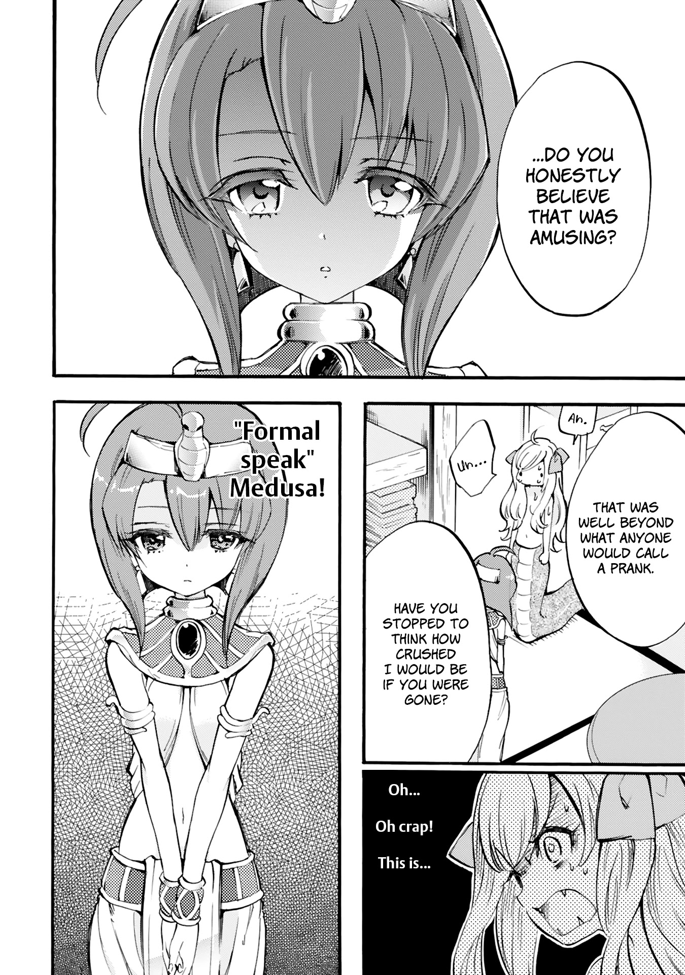Jashin-chan Dropkick Chapter 29 page 6 - Chapter 29: Super Angry Medusa-chan