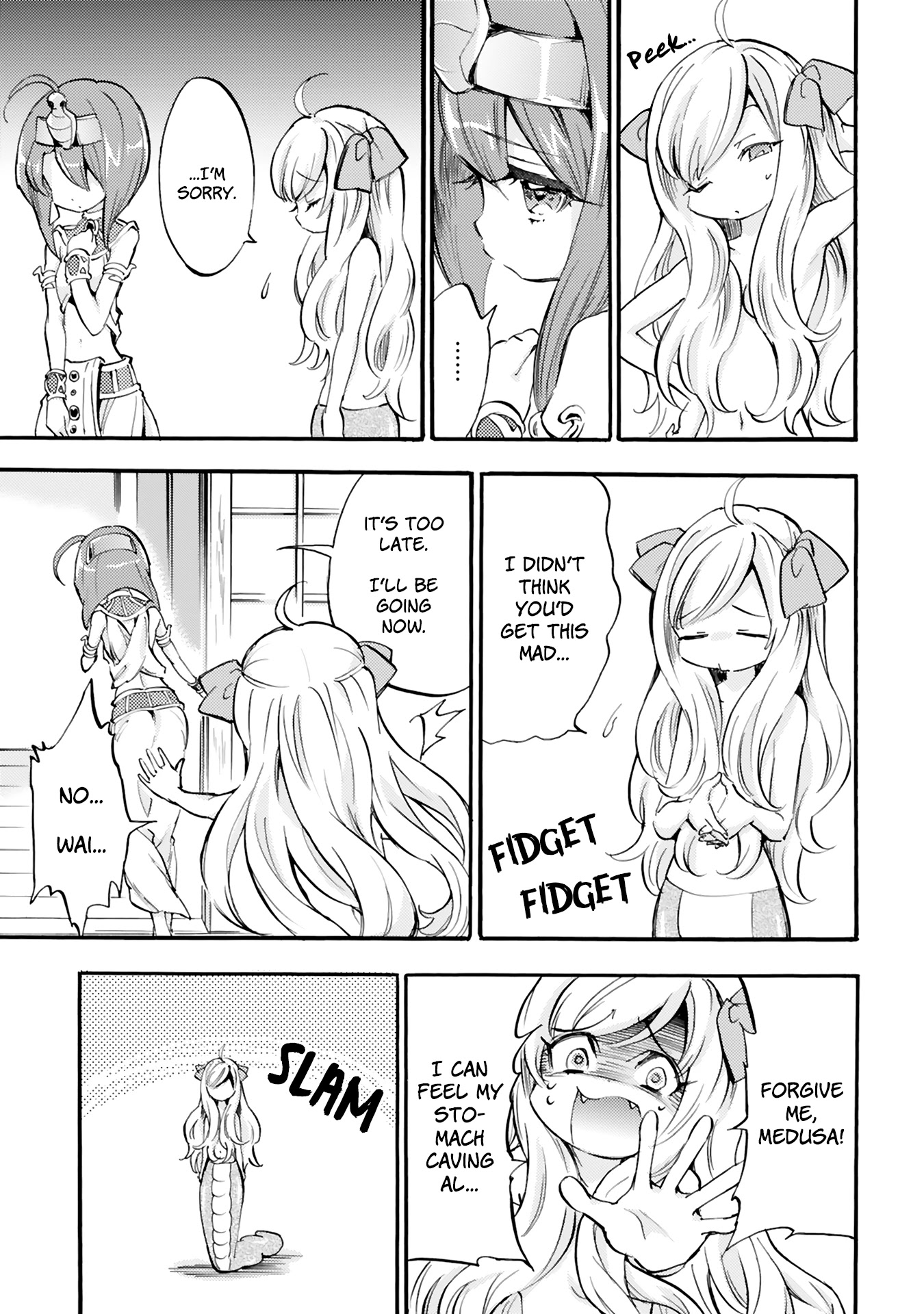 Jashin-chan Dropkick Chapter 29 page 9 - Chapter 29: Super Angry Medusa-chan