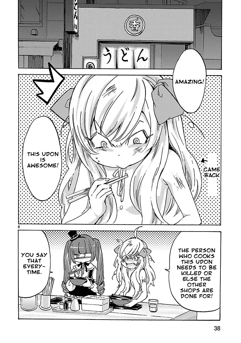 Jashin-chan Dropkick Chapter 3 page 9 - Chapter 3: Searching for the Lost Book