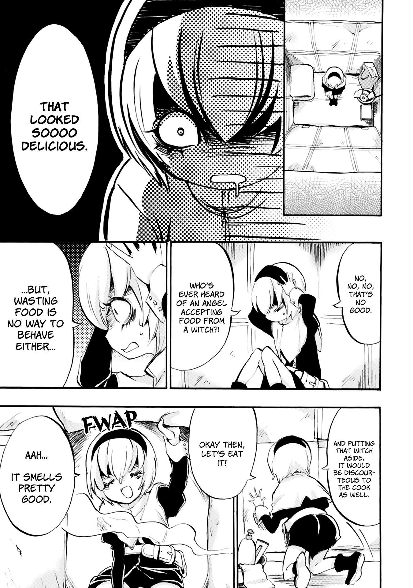 Jashin-chan Dropkick Chapter 30 page 7 - Chapter 30: I Want Menchikatsu