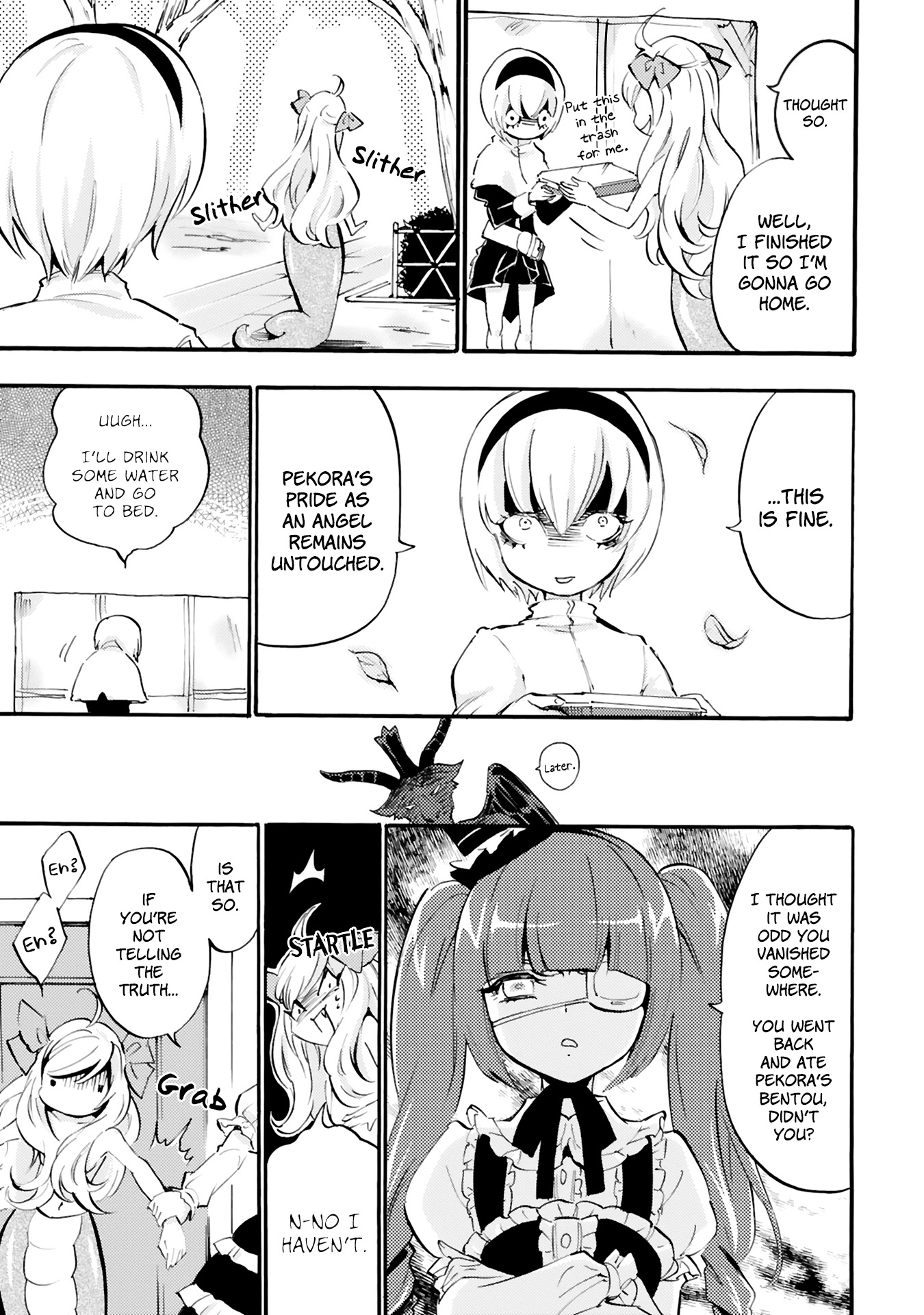 Jashin-chan Dropkick Chapter 30 page 9 - Chapter 30: I Want Menchikatsu