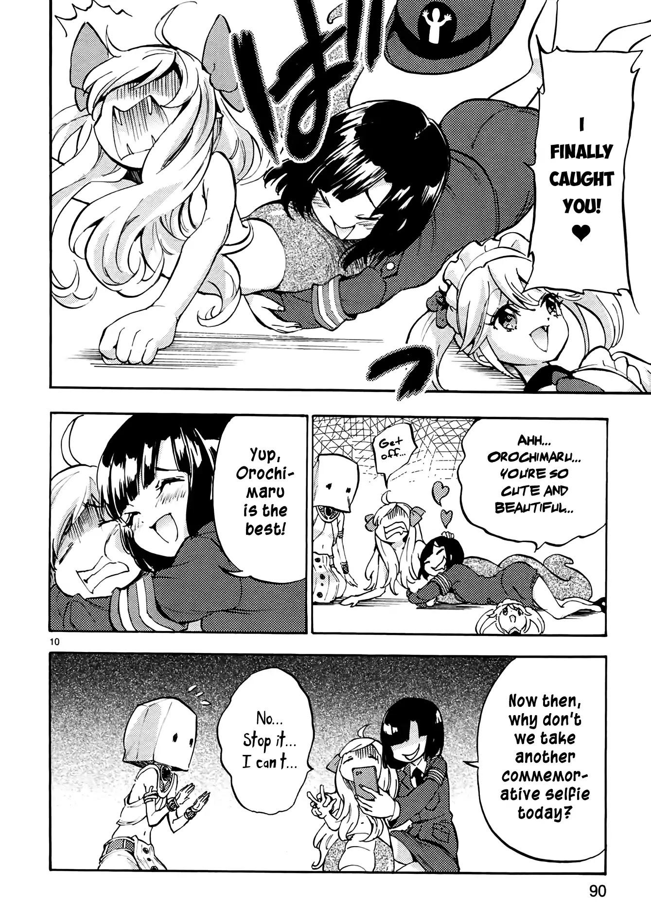 Jashin-chan Dropkick Chapter 34 page 10 - Chapter 34: Orochimaru is the Best