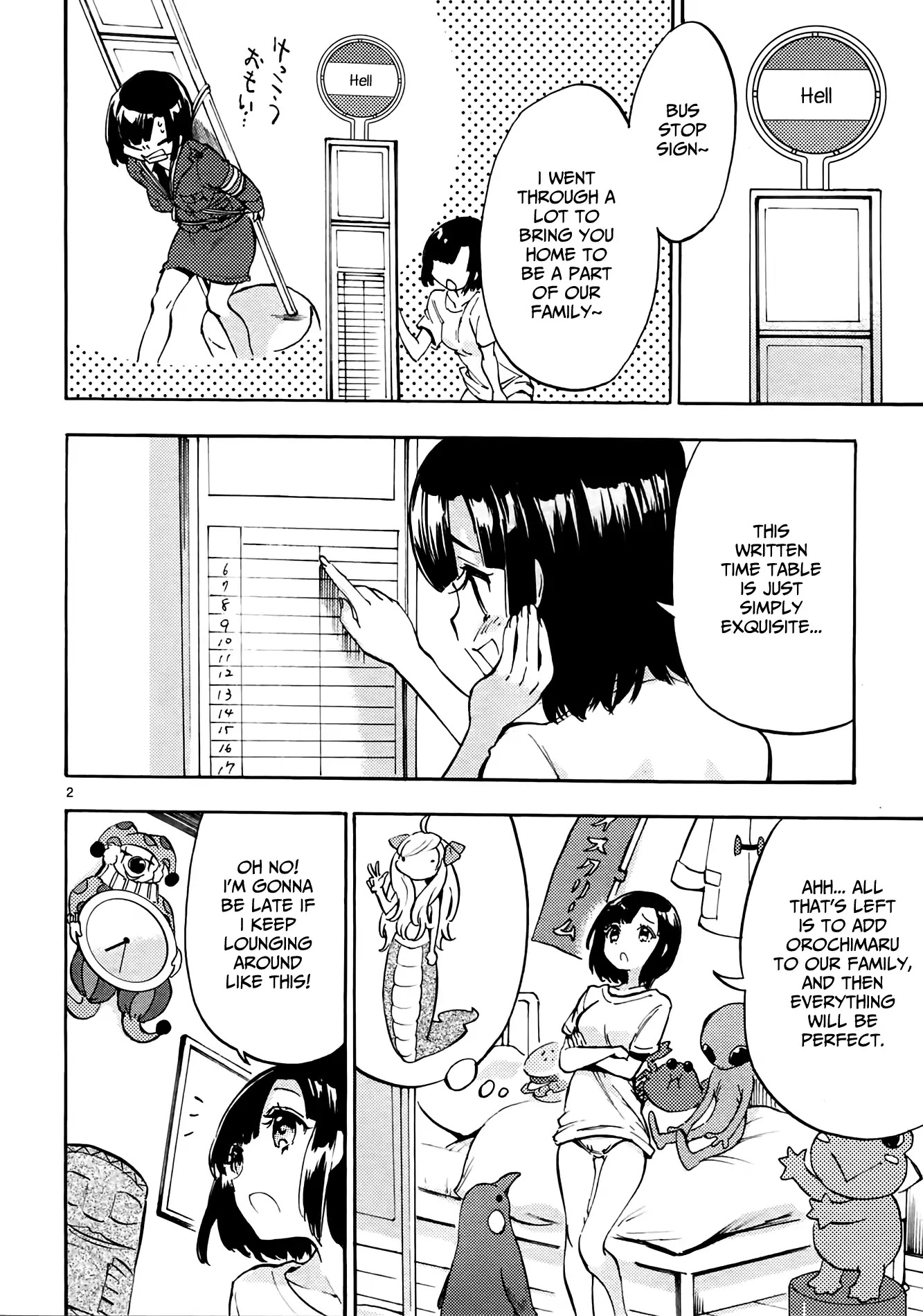Jashin-chan Dropkick Chapter 34 page 2 - Chapter 34: Orochimaru is the Best