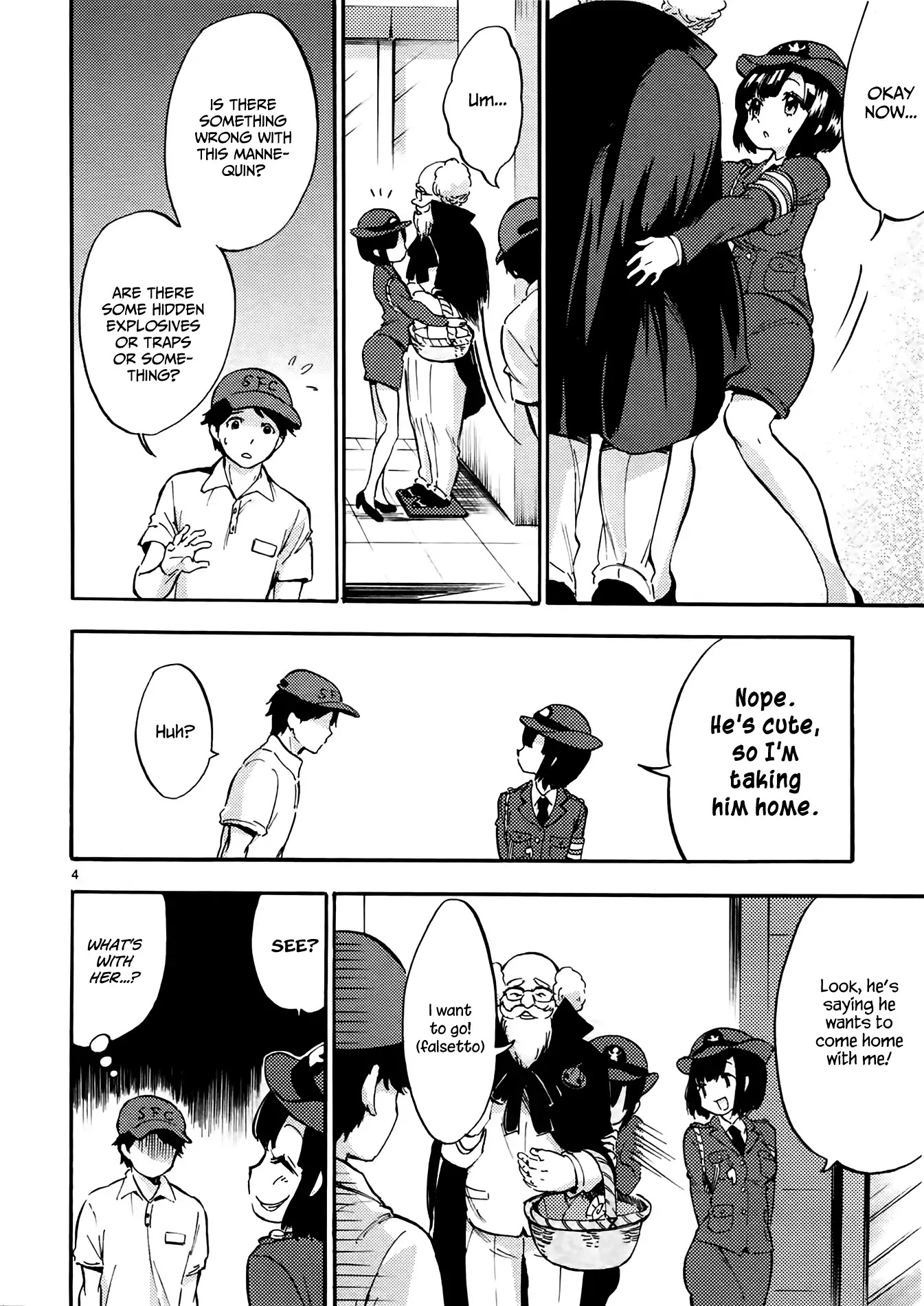 Jashin-chan Dropkick Chapter 34 page 4 - Chapter 34: Orochimaru is the Best