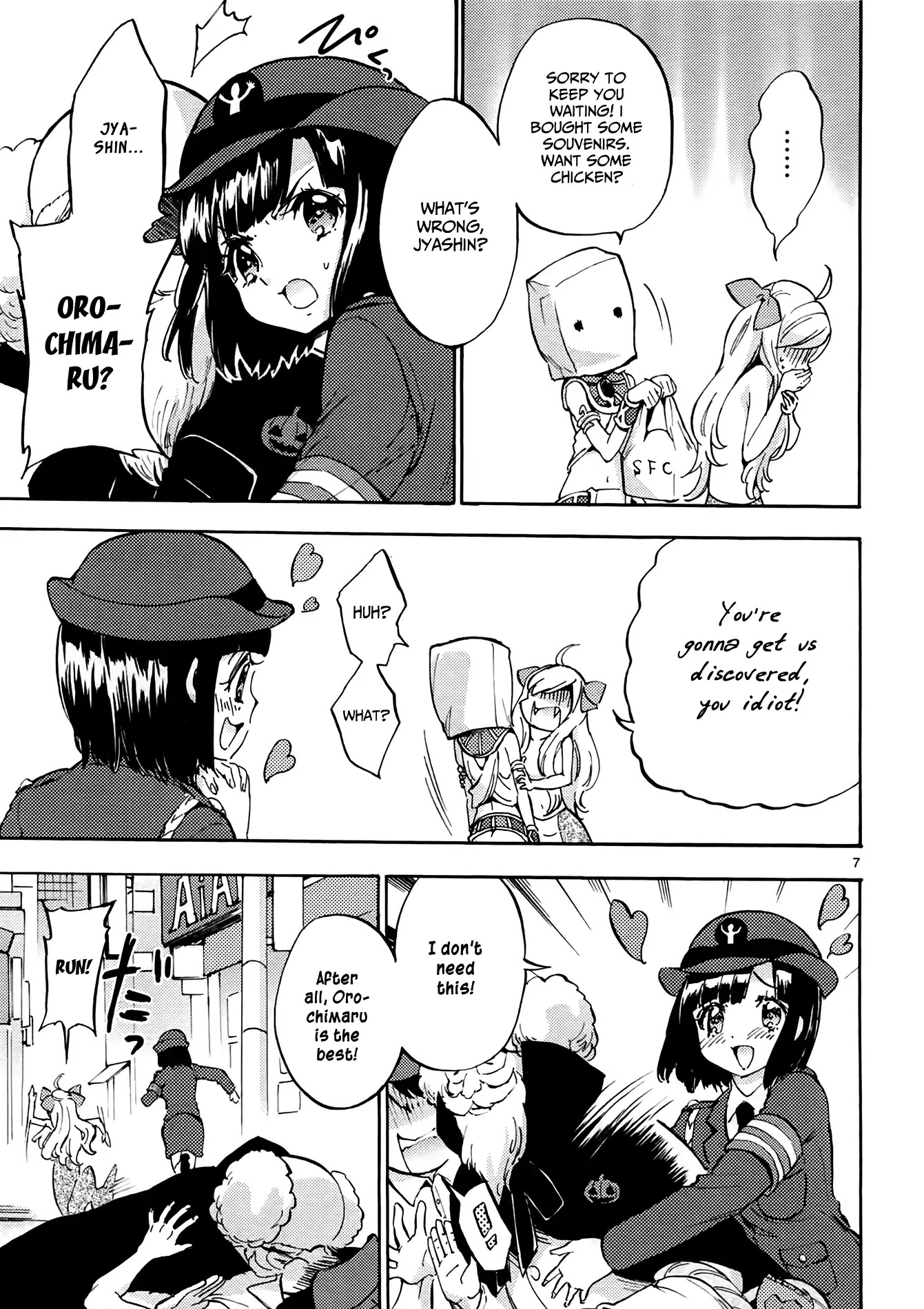 Jashin-chan Dropkick Chapter 34 page 7 - Chapter 34: Orochimaru is the Best