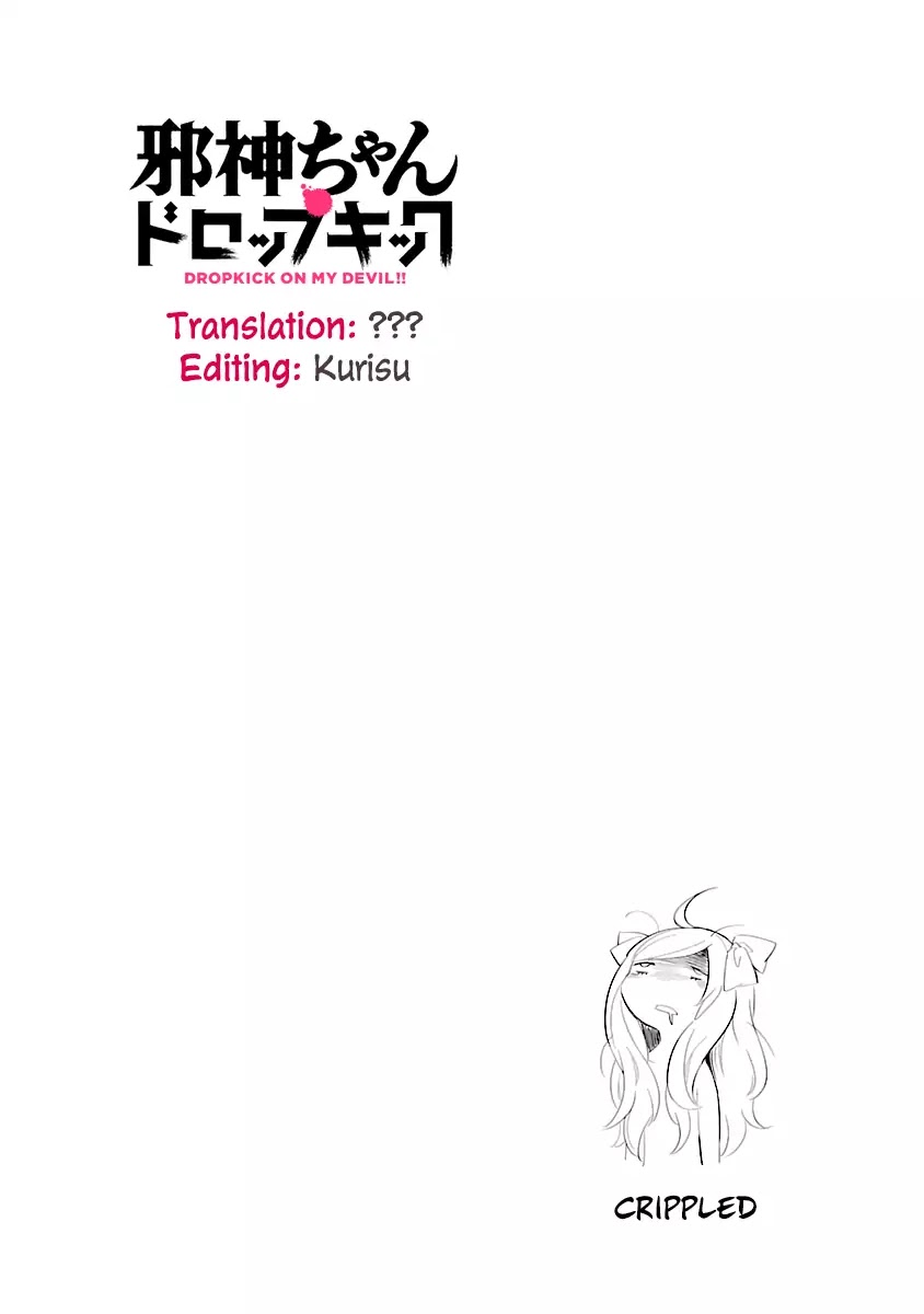Jashin-chan Dropkick Chapter 37 page 1 - Chapter 37: Pekora Falls Down