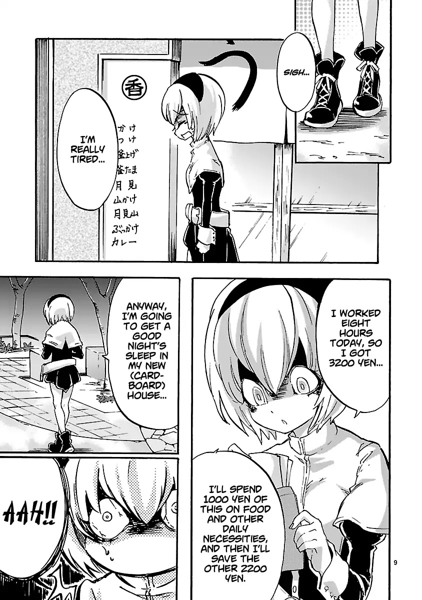 Jashin-chan Dropkick Chapter 37 page 10 - Chapter 37: Pekora Falls Down