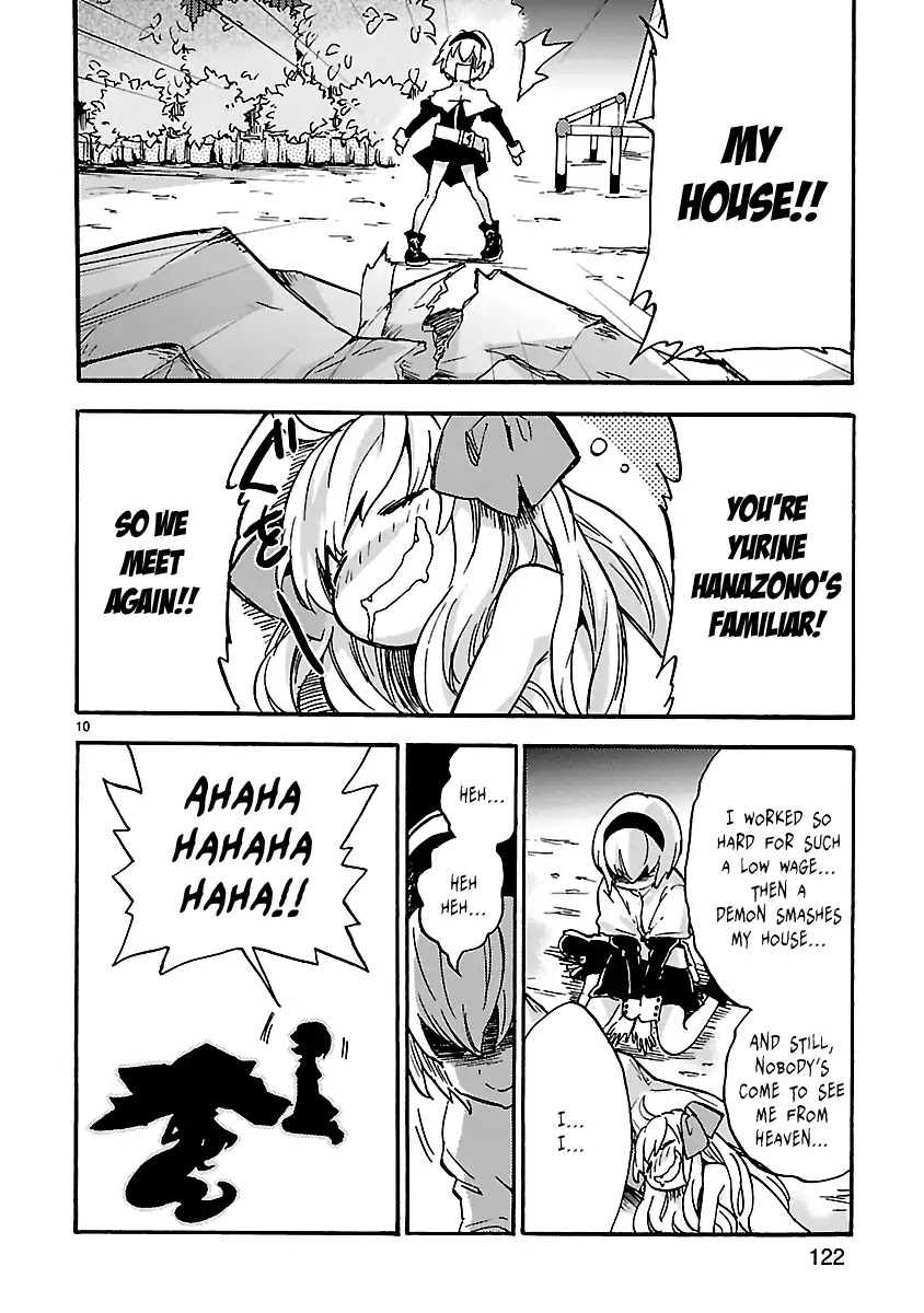 Jashin-chan Dropkick Chapter 37 page 11 - Chapter 37: Pekora Falls Down