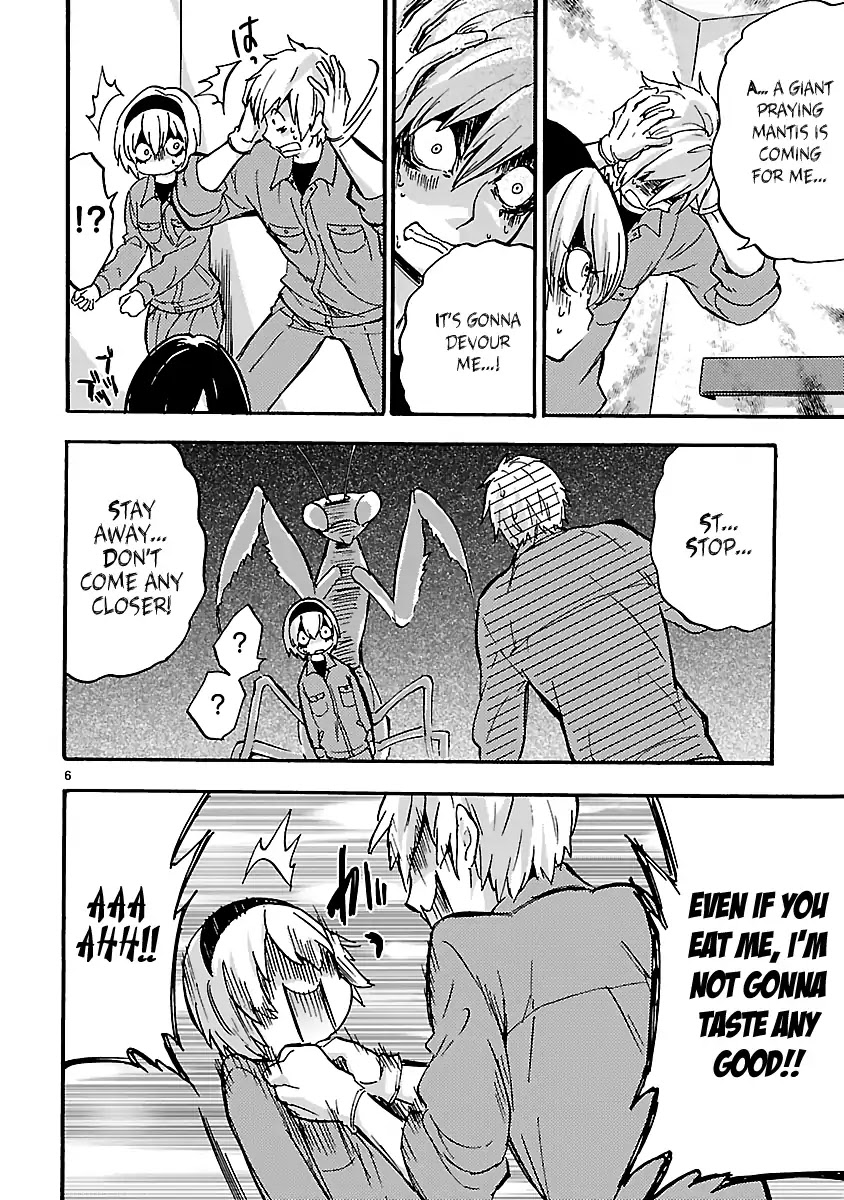 Jashin-chan Dropkick Chapter 37 page 7 - Chapter 37: Pekora Falls Down