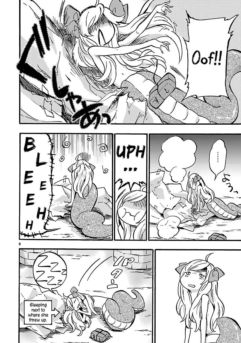 Jashin-chan Dropkick Chapter 37 page 9 - Chapter 37: Pekora Falls Down
