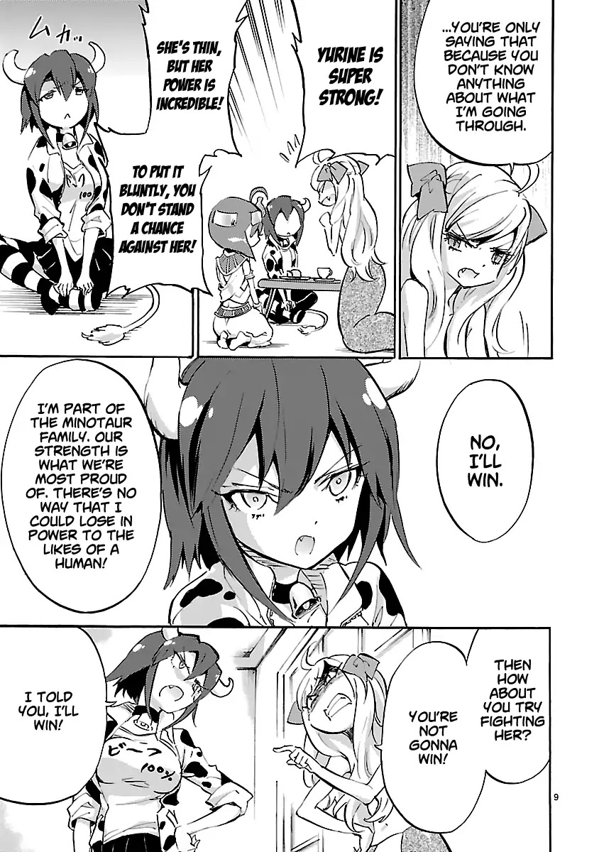 Jashin-chan Dropkick Chapter 38 page 10 - Chapter 38: A New Demon! Minos Appears!