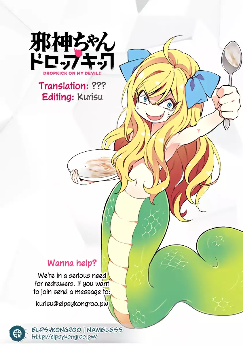 Jashin-chan Dropkick Chapter 38 page 13 - Chapter 38: A New Demon! Minos Appears!