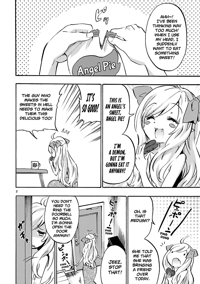 Jashin-chan Dropkick Chapter 38 page 3 - Chapter 38: A New Demon! Minos Appears!