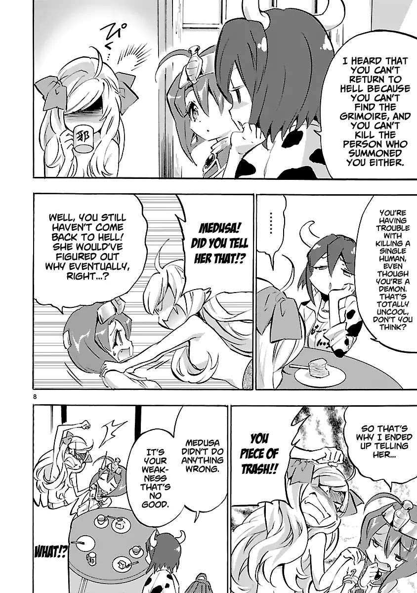 Jashin-chan Dropkick Chapter 38 page 9 - Chapter 38: A New Demon! Minos Appears!