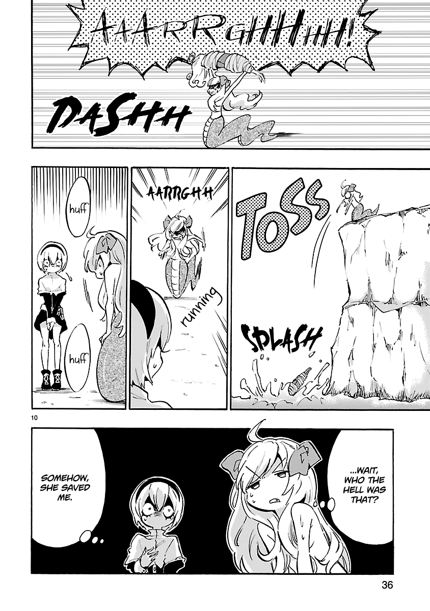 Jashin-chan Dropkick Chapter 41 page 10 - Chapter 41: Former Angel Apprentice, Poporon, Appears!
