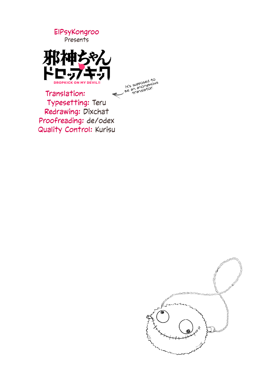 Jashin-chan Dropkick Chapter 41 page 12 - Chapter 41: Former Angel Apprentice, Poporon, Appears!